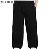 Spring Autumn pants men 9XL Waist 140cm 5XL 6XL 7XL 8XL plus size pants 3