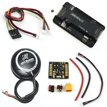 FEICHAO APM 2.8 Flight Controller Kit with 6M GPS Connect Cable Power Distribution Board 5.3V BEC for FPV DIY RC Drone Aircraft