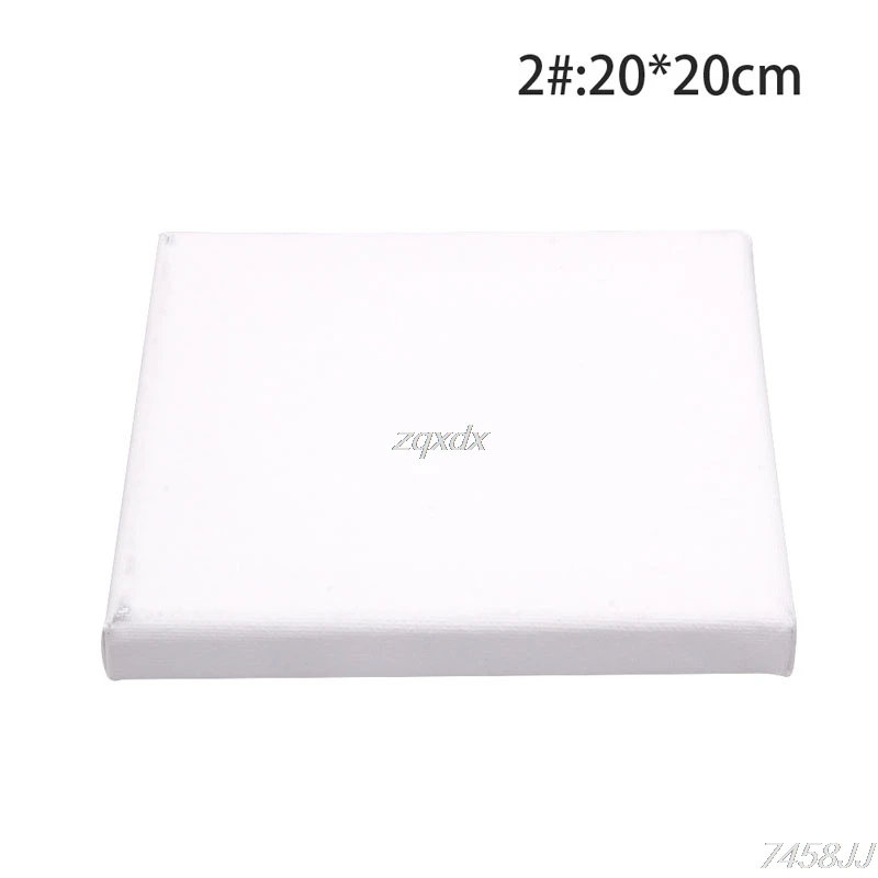 Painting Canvas Blank Cotton Canvas Panels Square Mounted Art Artist Boards Painting Tool Craft
