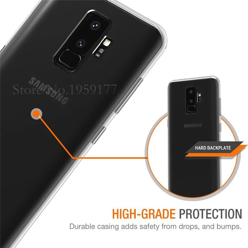 Soft Transparent Case For Samsung Galaxy S9 Case Cover Silicone Back Cover Phone Case For Samsung Galaxy S9 Plus S 9 G960F G965F (6)
