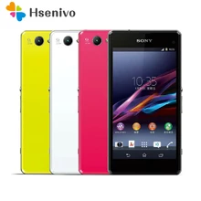 Sony xperia z1 compacto remodelado-original d5503 desbloqueado 3g/4g android quad-core 2gb ram 4.3 20.7mp wifi gps 16gb telefone móvel