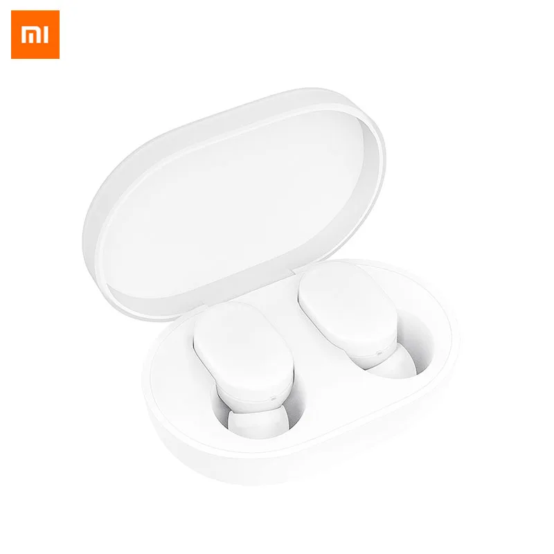 Оригинальные Xiao mi Red mi AirDots Bluetooth наушники Молодежная версия стерео mi ni Беспроводная Bluetooth 5,0 гарнитура с mi c наушниками