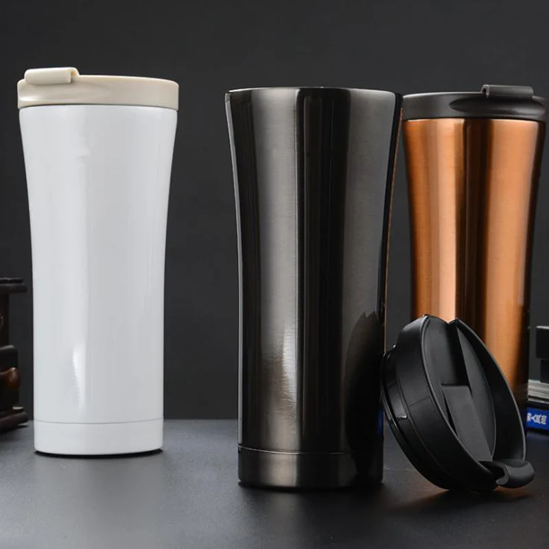 

Stainless Steel Coffee Mug Double-Wall Insulated Coffee Thermos Mugs Thermal Vacuum Flasks Thermocup Water Bottle Cup