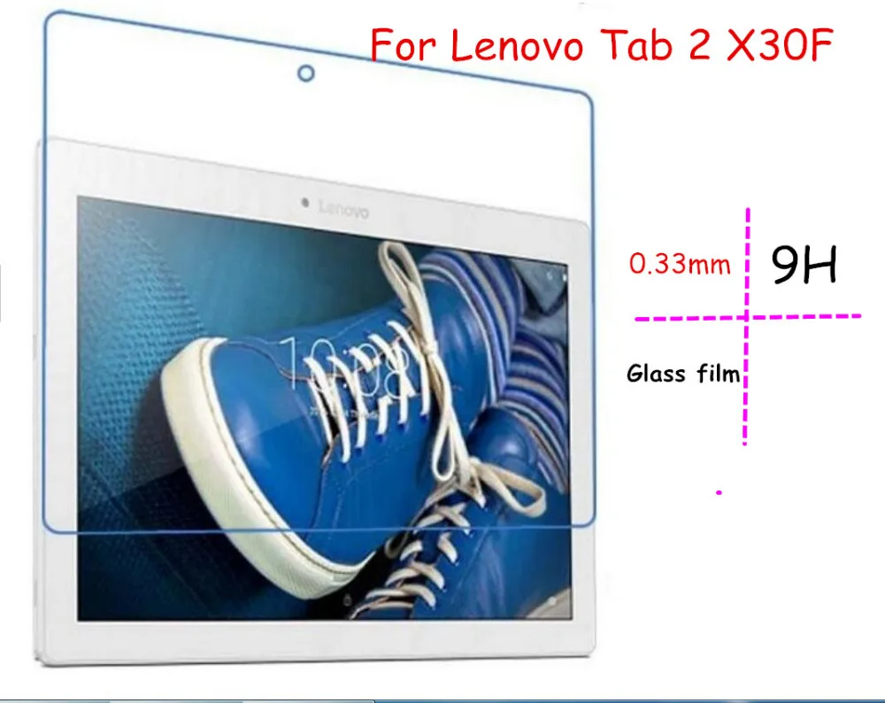 Для Lenovo Tab 2 X30F TB2-X30F A10-30 10 1 &quotпланшет Utra-thin Премиум Закаленное стекло протектор
