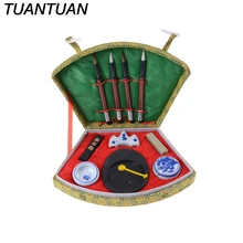 Peerless 10 предметов китайское каллиграфическое письмо и кисть набор(базовый) каллиграфия подходит для начинающих и коллекционеров