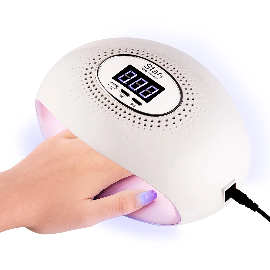 Buy 75W Nail Dryer Dual UV LED Nail Lamp Gel Polish