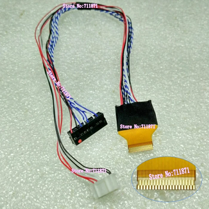 Кабель Линейный с шагом 0 3 1 канал 8 бит 39P MiPi LVDS мм 39Pin FFC FPC Lvds кабель для ЖК экрана