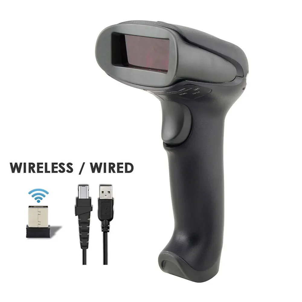 NETUM 2.4G اللاسلكية الباركود ماسح ليزر الباركود قارئ مع USB استقبال ل POS والمخزون NT-2028
