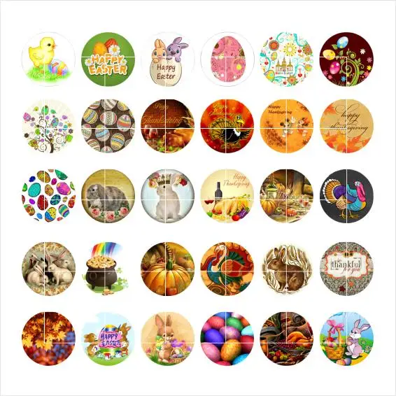 

Thanksgiving snap button jewelry charm popper for bracelet 30pcs / lot GL021