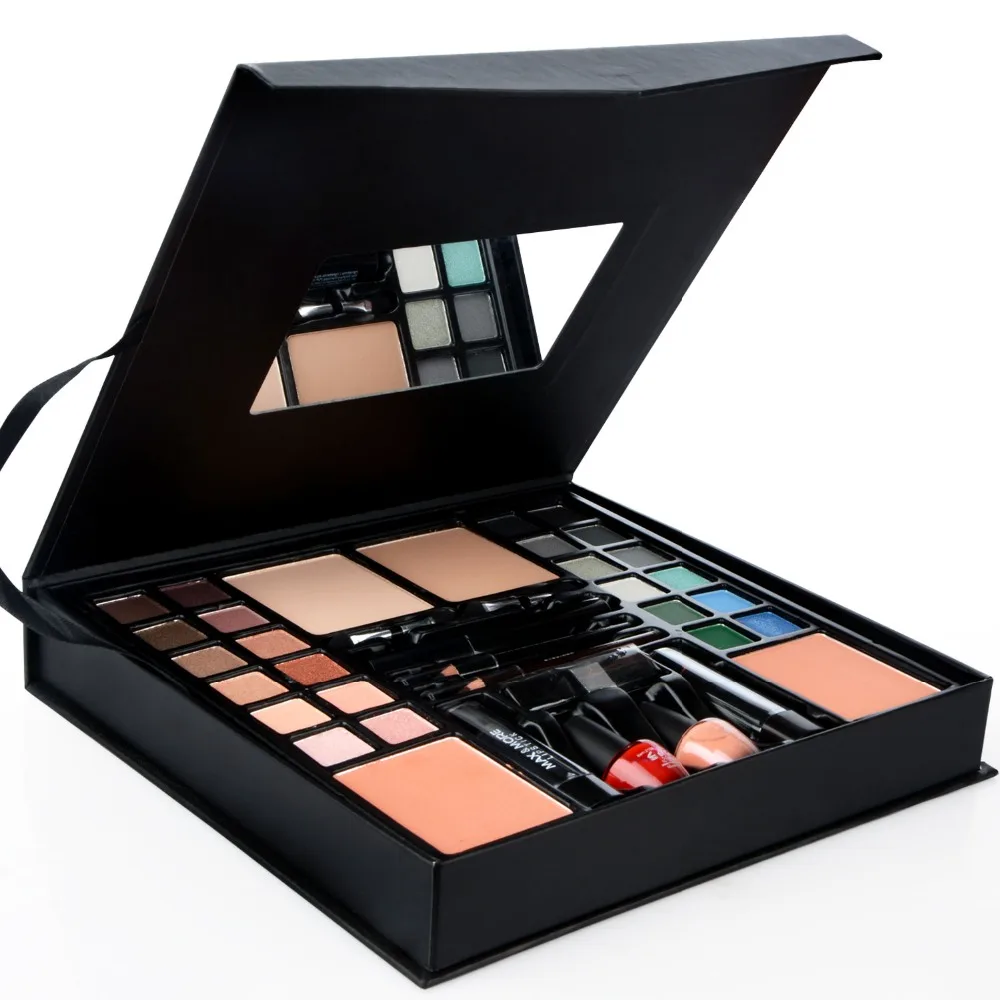 

39pcs/set Colors Professional Make Up Palette Kit Eyeshadow Blusher Powder Metallic Shimmer Foundation Powder Makeup Set