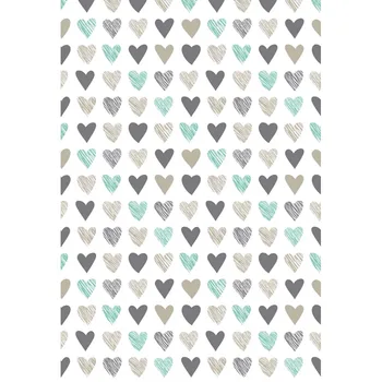 

Valentine's Day Vinyl Photography Backdrops Newborns Customized Computer Printed Background Love valentine 5X7ft F-2211