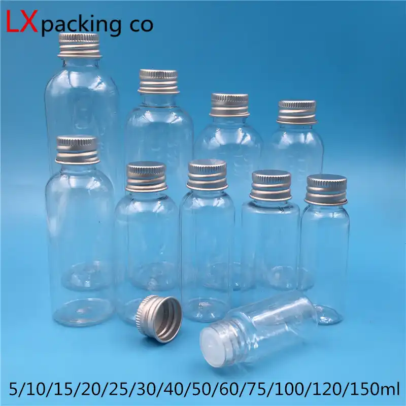 Download 50pcs 5ml 10ml 25ml 30ml 60ml 100ml 150 Ml Empty Clear Plastic Packaging Oil Perfume Bottles Cosmetic Containers Free Shipping Cosmetic Container Bottle Cosmetic100 Ml Aliexpress