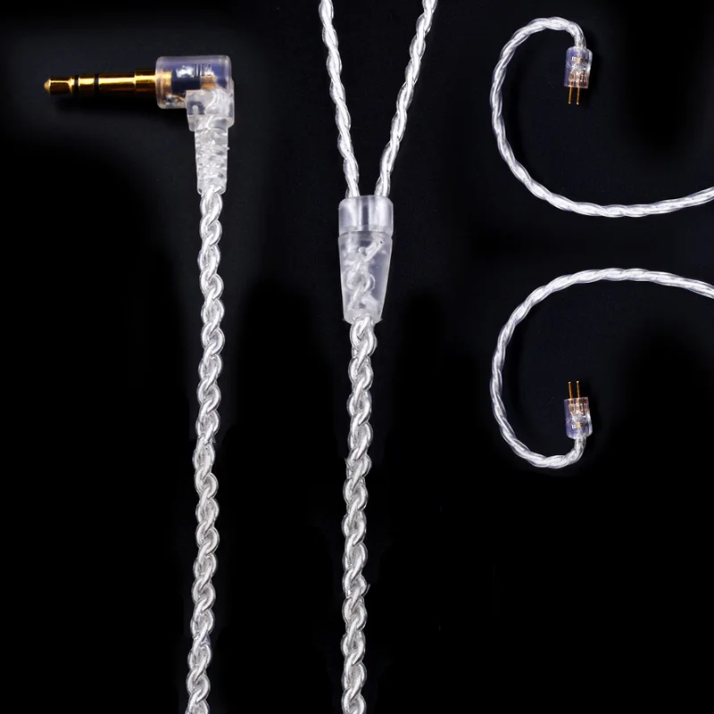 FDBRO DIY 3,5 мм кабель для наушников 0,78 мм 2Pin провод для 1964 W4R UM3X ES3 ES5 кабель для наушников MMCX/2PIN/IE80/IM/A2DC Кабо