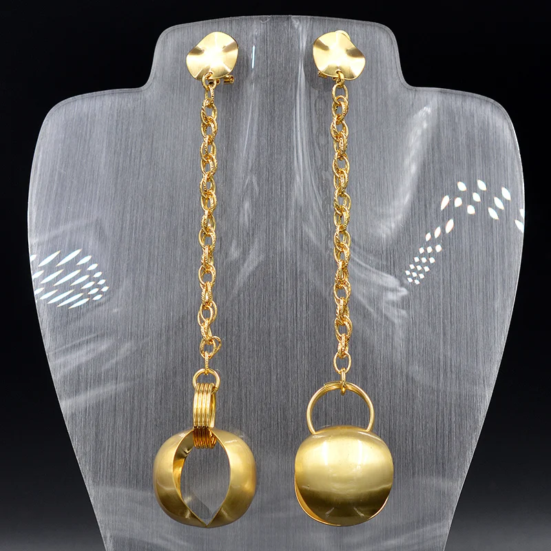 

Sunny Jewelry Fashion Jewelry 2019 Long Drop Dangle Women's Earrings High Quality Ball For Wedding Party Anniversary Daily Wear