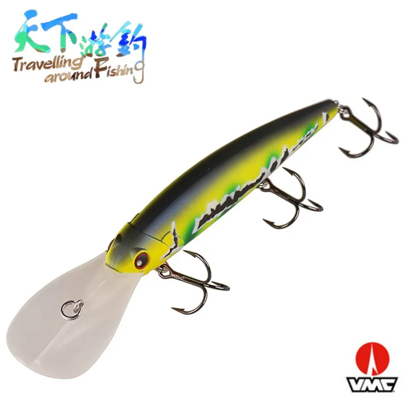 

TAF Retail Minnow Fishing Lure 12cm 19g Floating 2.5-3.5m Hard Bait for Carp Fishing ABS Plastic Isca Artificial Bait Wobblers