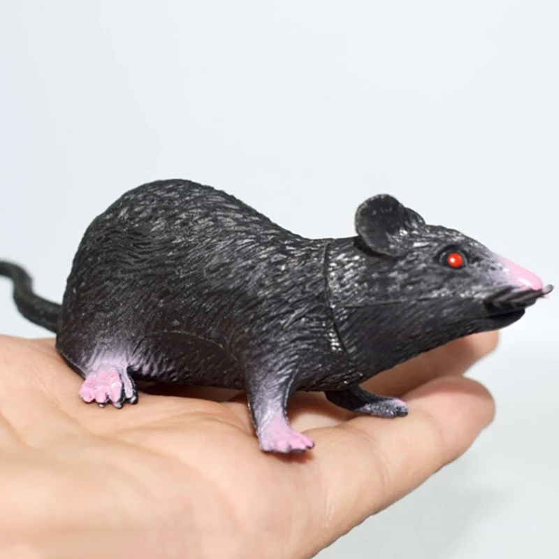 

Funny Rubber Plastic Rats Mouse Tricks Pranks Props Toy Child Kid Toys Hallowen