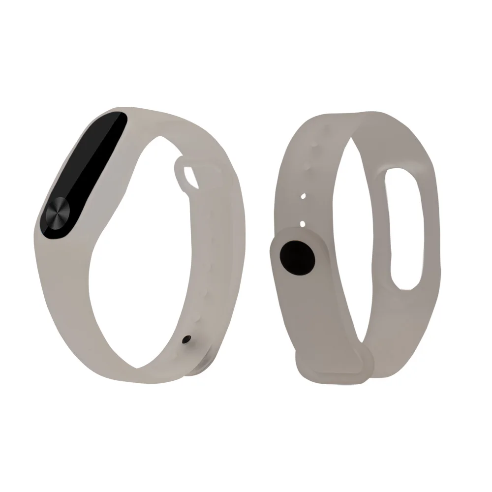 Прозрачный ремешок для mi Band 2 3, браслет, спортивные Смарт-часы, силиконовый ремешок на запястье для Xiaomi mi Band 2, браслет