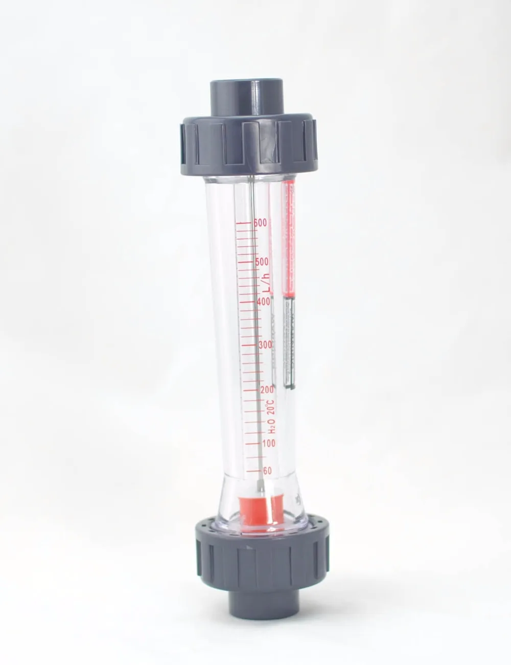 Medidor de flujo de rotámetro de agua de tubería de LZS-20