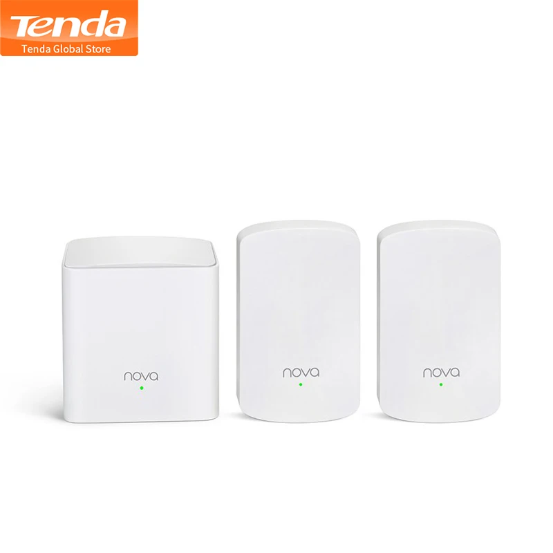 

Tenda Nova MW5 AC1200 2.4Ghz/5Ghz Wireless Wifi Router Wi-Fi Bridge Mesh Wifi System with APP Remote Manage, Plug and play