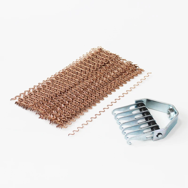 

pack of 101 pieces car repair tools dent puller wiggle wire with 1pc 7 pin pulling claw for auto body panel