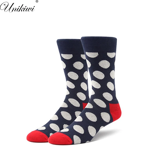 

5 Colors.Women's Cotton Classic Big Dots Socks.Vintage Ladies Girl's Polka Dot Short Socks Contrast Color Ankle Sock Sox Meias