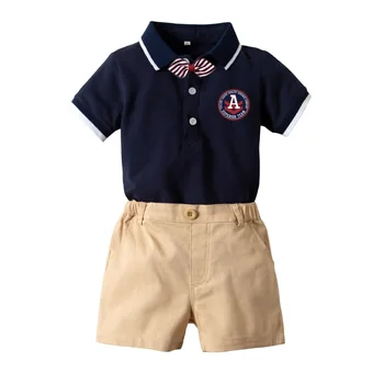 

New Baby Clothing Set 2 PCS/set Jumpsuit Pants Cap Infant Newborn Clothes Body Suit Baby Clothes Boys Clothes 35