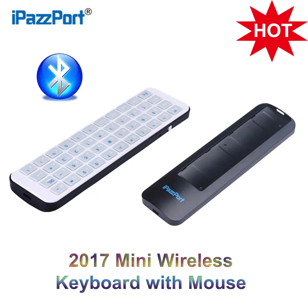 Mini Wireless Mouse Keyboard Bluetooth Keyboard QWERTY Layout English