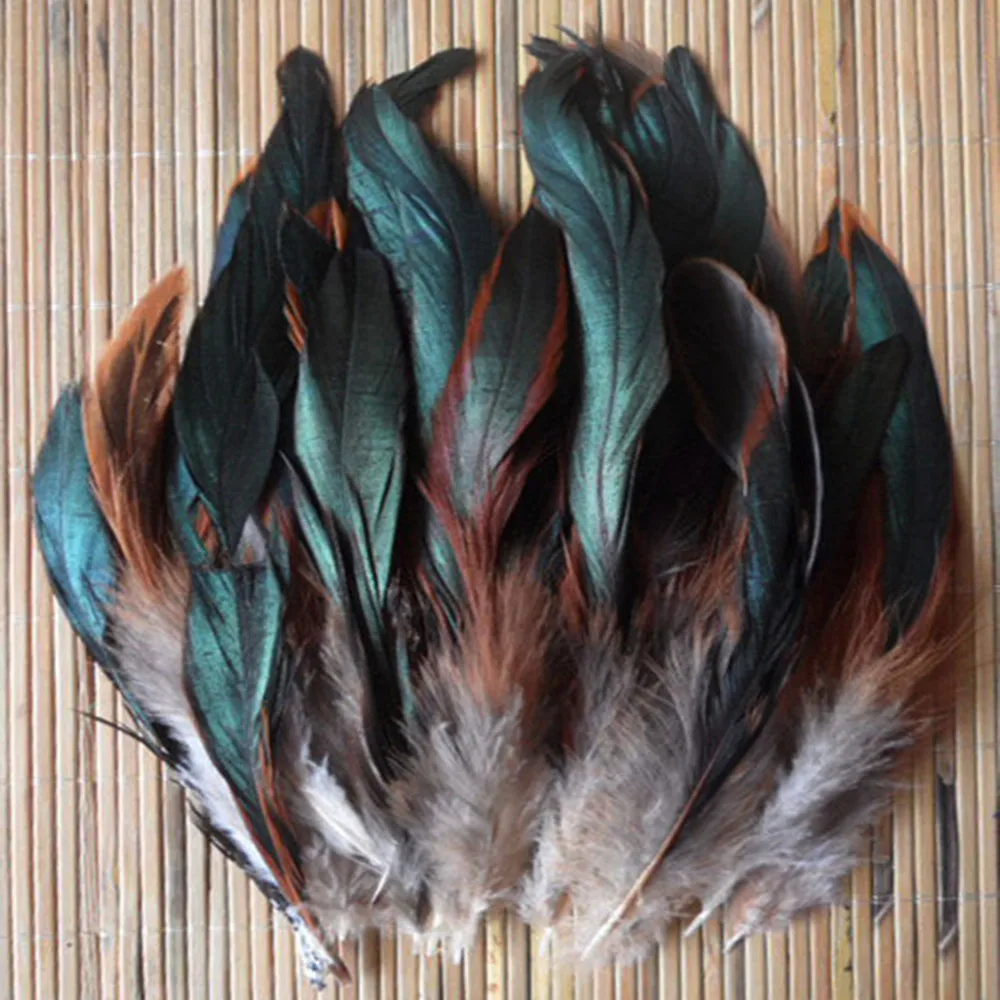 wholesale natural 50pcs/lot Beautiful Rooster feathers 12.5 20cm/ 5 8