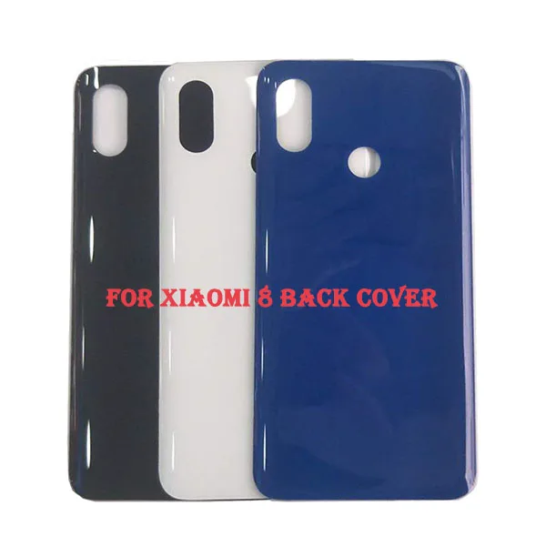 All New Black White Blue Color For Xiaomi 8 Mi Mi8 Battery Cover Housing Case Back Door Rear | Мобильные телефоны и