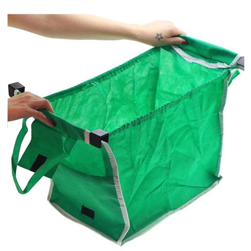 Дропшиппинг 1 шт сумка для покупок складная сумка многоразовые сумки для магазина упаковочные кубики многоразовые Экологически чистые для хранения моющиеся зеленые