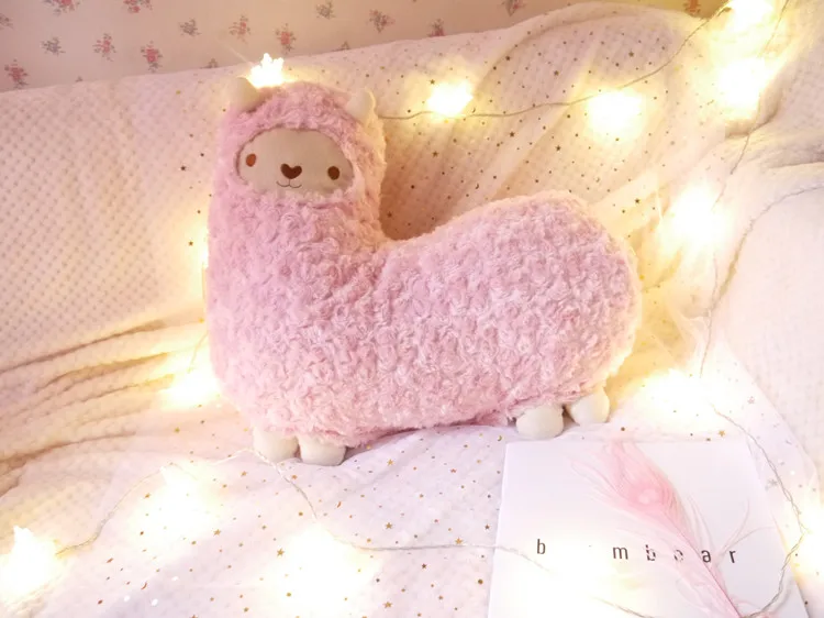 Дропшиппинг Millffy Новое поступление милые Peluche Alpaka Hug подушки Детские супер мягкая игрушка чучело плюш из шерсти альпаки для маленьких детей