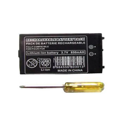 850mAh Rechargeable Lithium ion Battery + Tool Pack Kit for Nintendo DS