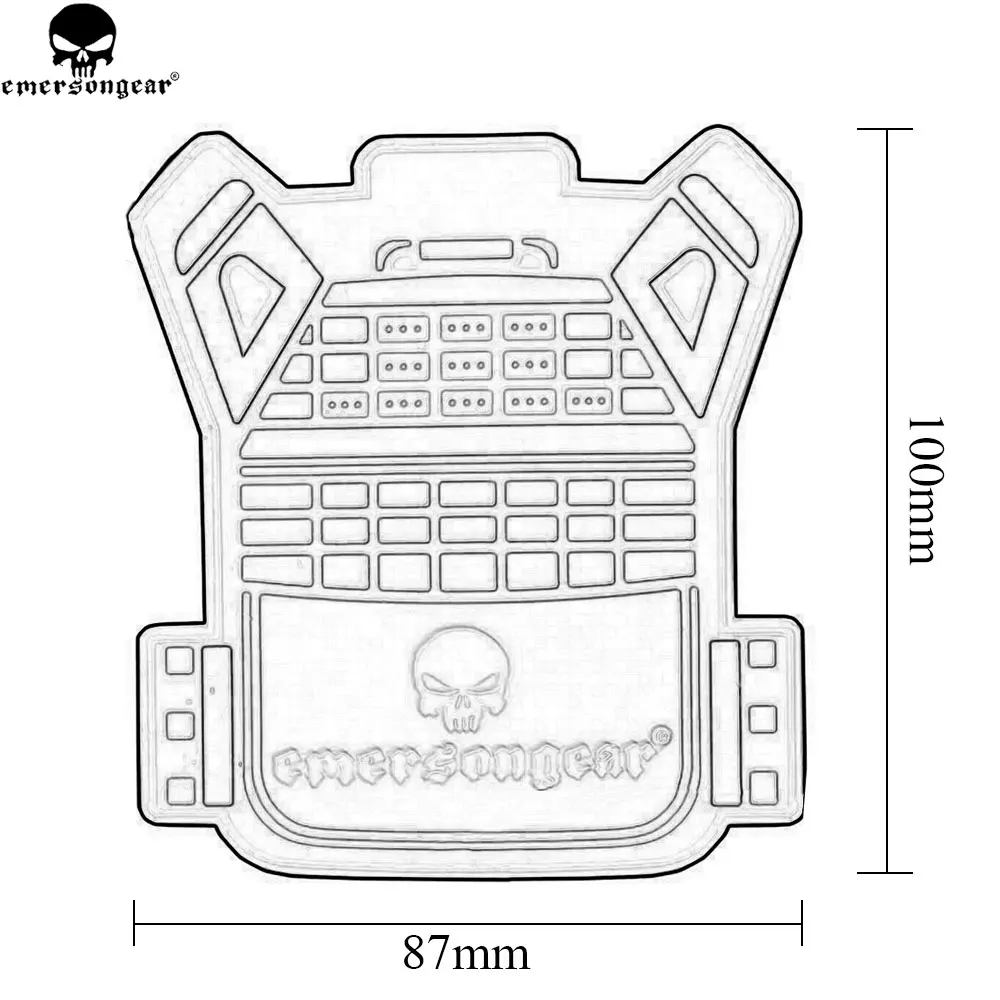EMERSONGEAR ПВХ JPC патч на жилет колпачок перчатка охотничье снаряжение патчи для