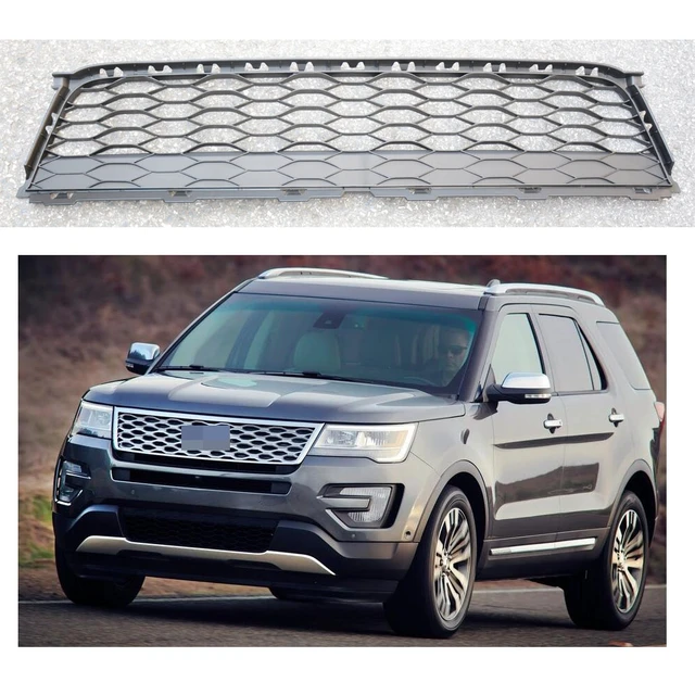 1 Pc Front Lower Mesh Honeycomb Grille Face Per Grill Insert For 1 Pc Front Lower Mesh Honeycomb Grille Face Per Grill Insert For Ford Explorer 2016