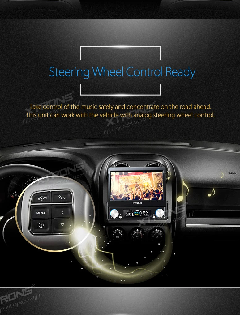 Cheap 7" Universal Single 1 One Din Car DVD GPS DAB+ Radio Touch Screen Colorized Detachable Panel Multimedia Bluetooth SD RDS Stereo 9