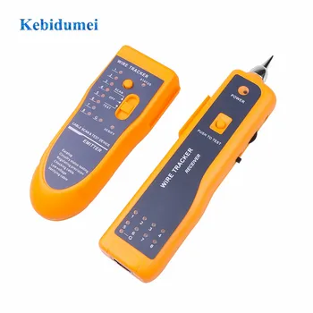 

kebidumei LAN Network Cable Tester Cat5 Cat6 RJ45 UTP STP Line Finder Telephone Wire Tracker Tracer Diagnose Tone Tool Kit