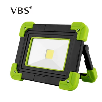

LED Flood Light 10W IP44 usb Rechargeable Portable Led Spotlight Outdoor Floodlight Built-in 2400mAh battery Power Bank Function