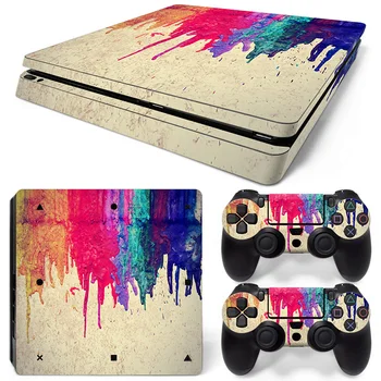

Free Drop Shipping for PS4 Slim Vinyl Skin Decal Cover for Sony PlayStation 4 Slim for PS4 Console Sticker TN-P4Slim-1306