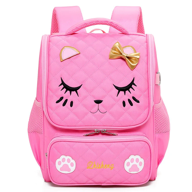 Children School Bags primary cats school backpack girls orthopedic backpack schoolbag kids satchel sac enfant mochila infantil Children School Bags primary cats school backpack girls orthopedic backpack schoolbag kids satchel sac enfant mochila infantil