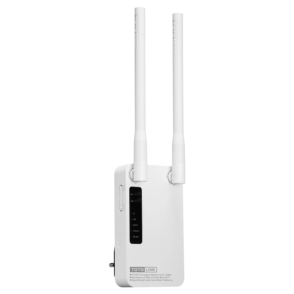 TOTOLINK Повторитель Wifi EX1200 / EX1200M 11AC 1200Mbps Range Extender Беспроводной усилитель с 2 * 5dBi
