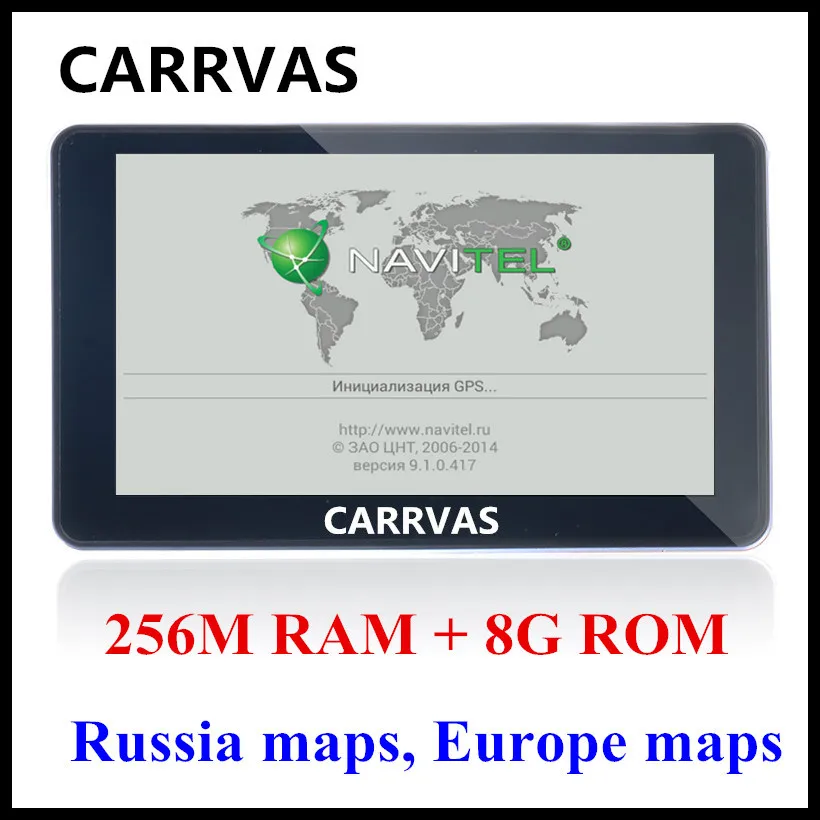 7 дюймовый автомобильный Грузовик с GPS навигацией DDR 256 MB Navitel 9 10 2019 карты для