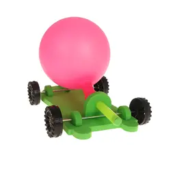 Горячие забавные DIY воздушный шар реакции автомобиль научный эксперимент образовательные игрушки для детей игрушки Дети подарок модель