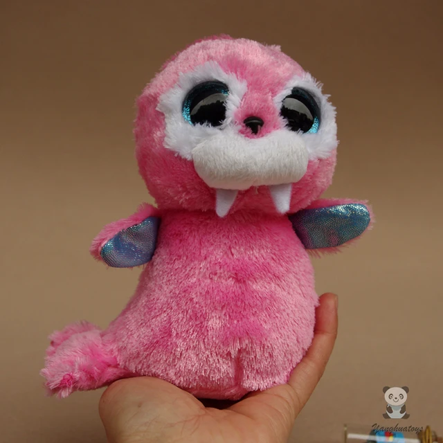 cute pink walrus doll children s toys ty plush animals toy gifts for