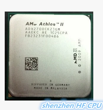 Процессор AMD Athlon II X2 270 cpu двухъядерный(3,4 ГГц/L2 = 2 м/65 Вт/2000 ГГц) разбитые кусочки(Рабочая