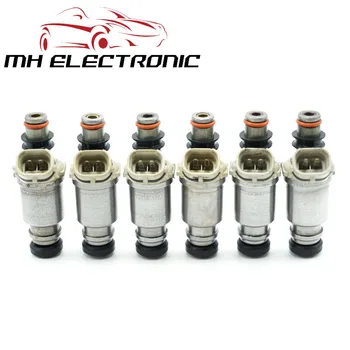

MH Electronic 6pcs/set Top Fuel Injector Nozzles 195500-5670 MD308861 195500 5670 MD308861 For Mitsubishi Pajero V20 3.0 L 110KW