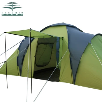 

EUSEBIO professional 2 Bedroom 1 living room anti rain 5-6 person hiking party base family beach fishing outdoor camping tent