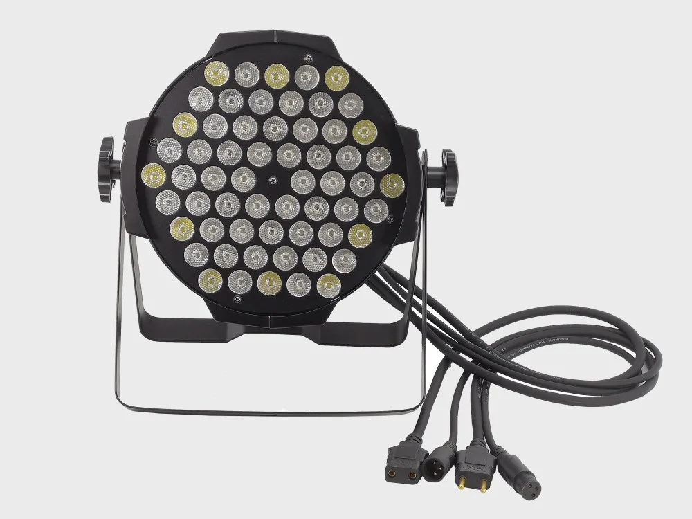 20 шт./60x3 Вт Led Par Светильник rgbw dmx512 плоский par R12 G18 B18 W12 led Профессиональный