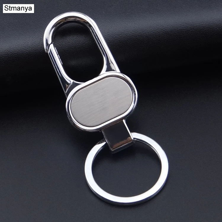 

High - end men 's waist metal car key chain business spring pants K1551