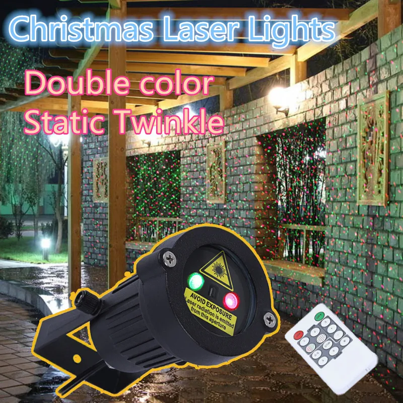 Outdoor Christmas Laser Spotlight Star Shower Laser Projector Laser
