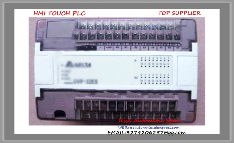 DVP32ES00T2 Delta PLC 100-240VAC 16DI 16DO transistor output New Original new original delta plc eh3 series 100 240vac 24di 16do transistor output dvp48eh00t3
